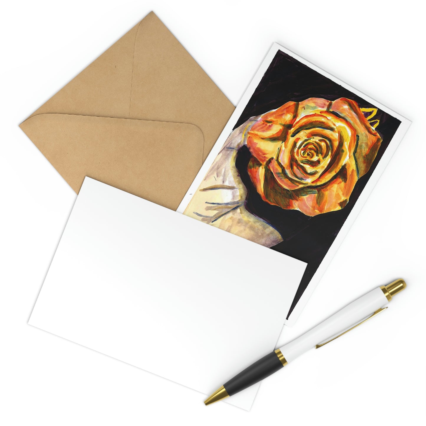 Rose in Hand Postcards (7 pcs)