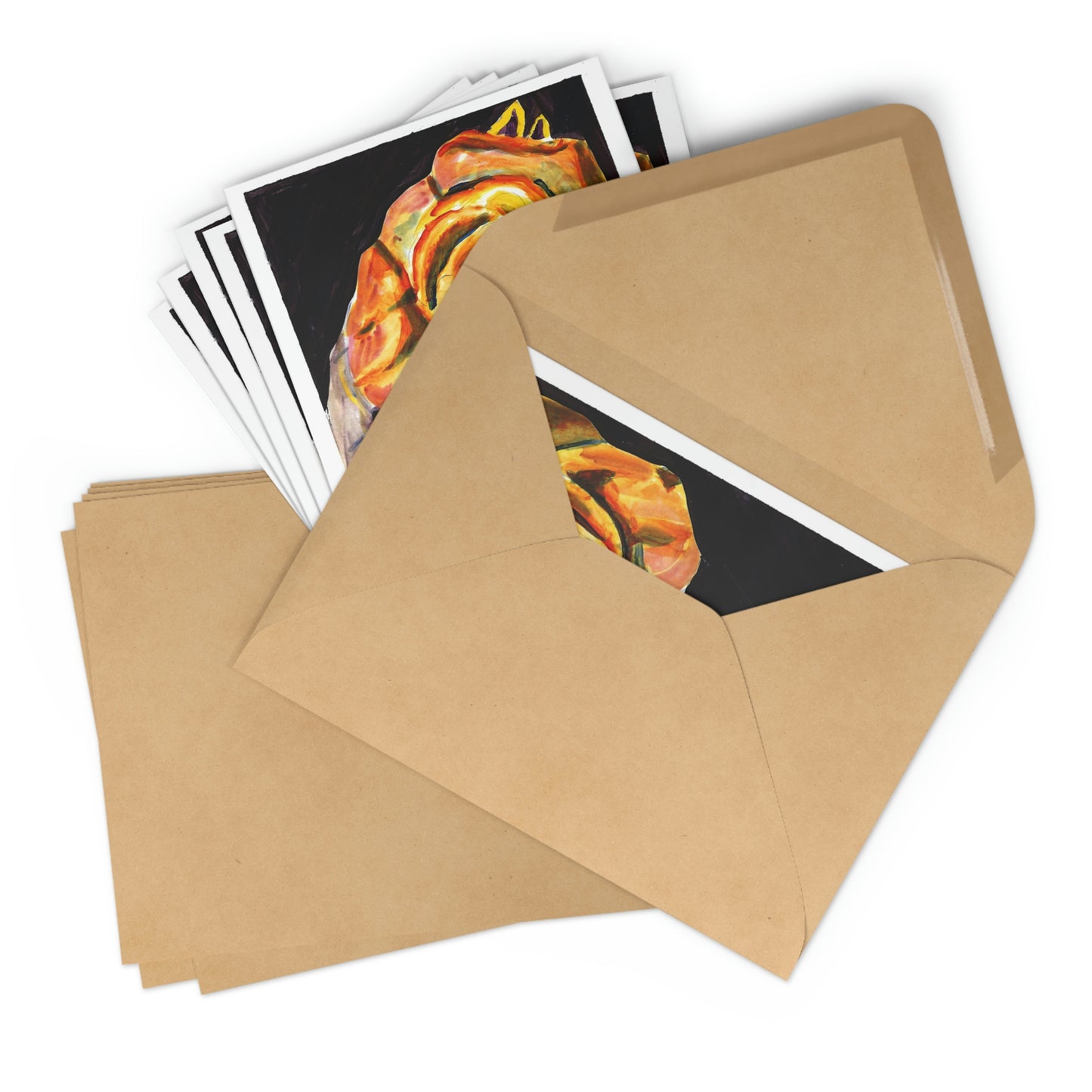 Rose in Hand Postcards (7 pcs)
