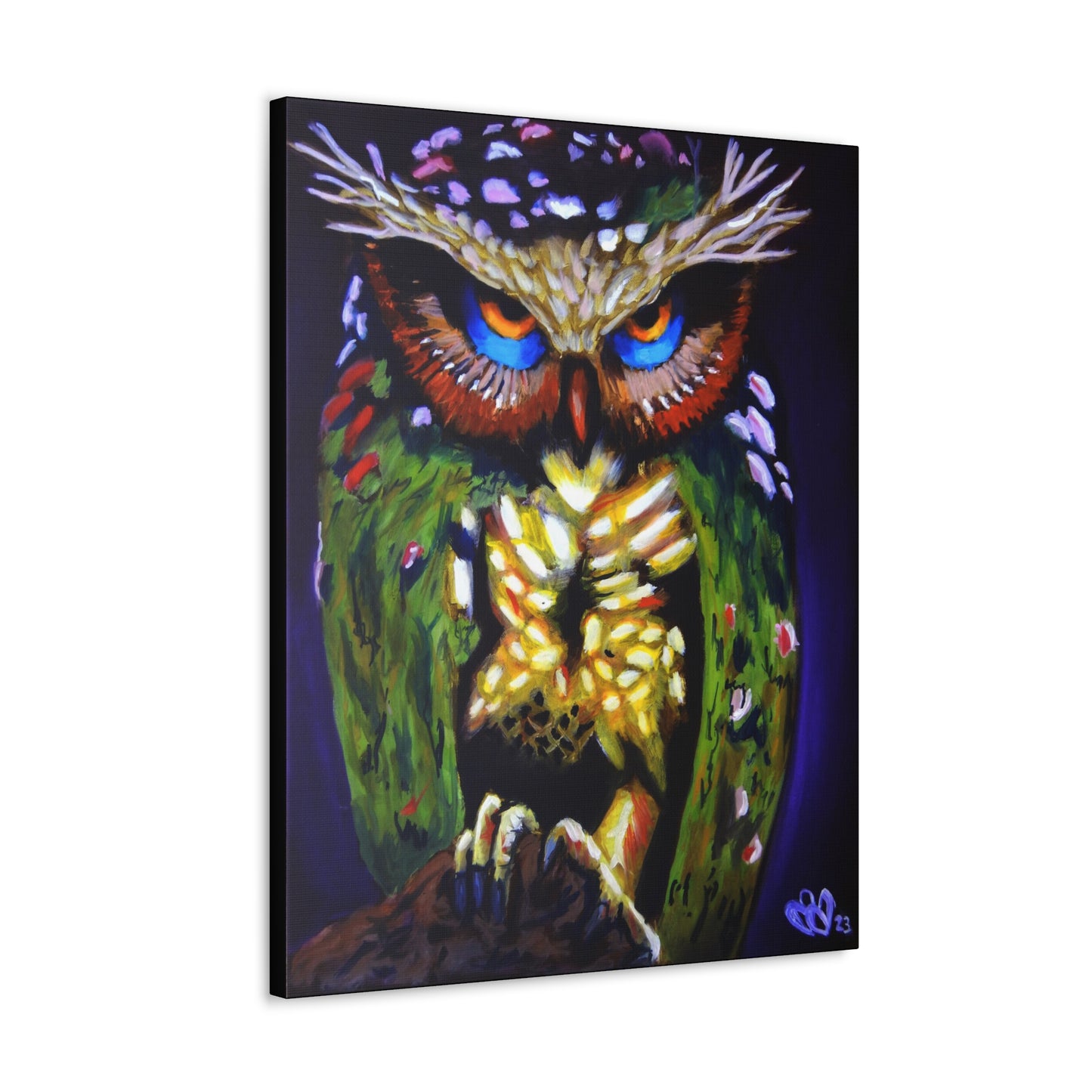 Ethereal Owl Canvas