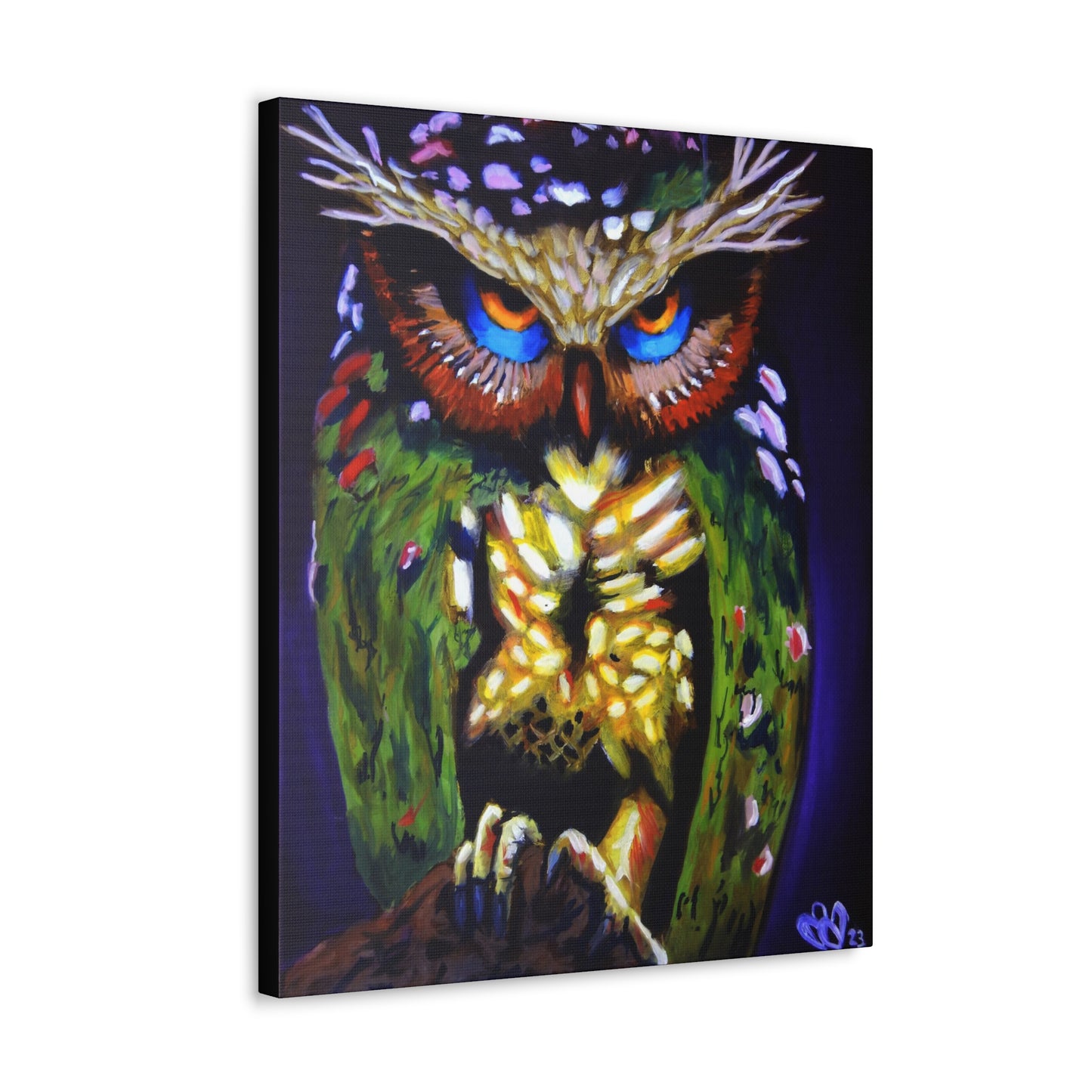 Ethereal Owl Canvas