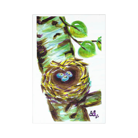 Robin's Nest Postcards (7 pcs)